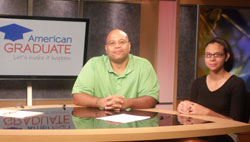 Aaron Harrell and Natalie Panelli
